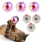 UP 12pcs Cat Hunting Ball Motion Ghost Light Up Balls LED Flash Motion Activated