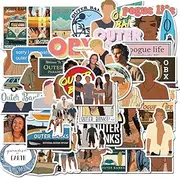 50pcs Outer Banks Stickers Crime Drama TV Show Vinly Decal Suitcases Skateboard Cars Luggage Helmets ipads Boats Surfboards for Kids Teens