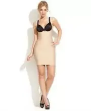 NEW Spanx SmartGrip™ Open-Bust Full Slip 10178R S Beige #83451