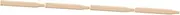 STOBOK 4pcs Badminton Racket Grip Replacement Wooden Handle Badminton Rackets Handle Bat Grip