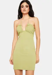 Leaf Break Down My Walls Mini Dress