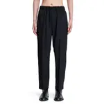 [JIL SANDER] Techno Gabardine Tapered Trousers Black