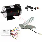 48V 1000W Brush Electric Motor Controller Pedal Keylock Go Kart ATV E Bike E300