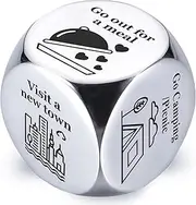 Fathers Day Dad Gifts from Daughter Son Wife，Couples Gift for Him Her Weekend Decision Ideas Dice for Boyfriend Girlfriend Wife Husband,Anniversary Birthday Valentine's Day for Women Men