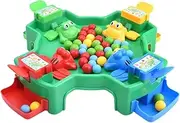 Hungry Frog Game – Portable Desktop Board, Preschool Toy | Fast Reflex Challenge, Fine Motor Coordination, Boys Girls Tabletop Entertainment, Compact Travel-Friendly Game for Kids