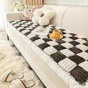 HOMEREFROM Dog Couch Cover Protector, Washable Pet Bed Cover, Pet Friendly Sofa Protector for Large Dogs (Black, 70x150 cm)