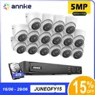 ANNKE 5MP PoE Security Camera System 16CH NVR Smart Person Vehicle Detection