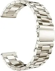[YJYSUPUGH] Stainless Steel Watch Strap 20mm 22mm Quick Release Metal Replacement Watch Strap Suitable for Smart Watch Quartz Watch Universal Wristband