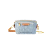 Louis Vuitton Mini Bumbag Monogram Sky Blue Denim