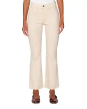 DL1961 Bridget Bootcut High Rise Instasculpt Crop Jeans in Flax