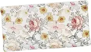 Abaodam Changing Table Cover Dismountable Pad Cover Safe Material Easy to Use Reusable Flower Pattern for Boys Girls