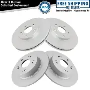 Front and Rear Brake Rotors For 2009-2014 Acura TSX 2008-2012 Honda Accord (for: Honda)