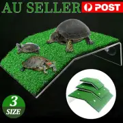1/2x Turtle Basking Platform Ramp Reptile Tank Ladder Resting Terrace Simulation