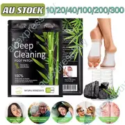 10 to 300x Detox Foot Patches Pads Natural Toxin Removal Sticky Adhesive