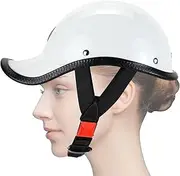 [Weqizuerqi] Scooter Hard Hat | Half Bicycles Caps Shock Absorbing Safety Hat,Road Cycling Gear, Stylish Baseball Caps Sunshade for Families, Motorcycle Lovers