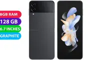 Samsung Galaxy Z Flip 4 5G (128GB, Graphite) - Refurbished (Excellent)