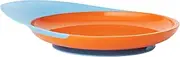 Boon Unisex-Baby Catch Plate, Orange/Blue