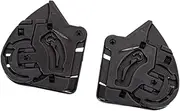 Vsenkes 2 Pieces Helmet Shield Base Directly Replace Motorbike Helmet Accessories Helmet Lens Base Side Plate for Ff327