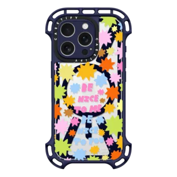 iPhone 16 Pro Ultra Bounce Case MagSafe Compatible Be Nice by Kristen Peers