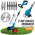 1800W Cordless Grass Trimmer Garden Electric Handheld Whipper Snipper Strimmer