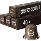 Dark Hot Chocolate Pods | with Nespresso | 40 Alu | Perfect for a delicious C...