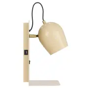 Shyn Modern Wall Lamp Light Metal Beige Satin