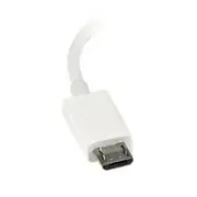 StarTech 13cm White Micro USB to USB OTG Adapter - UUSBOTGW
