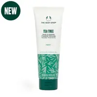 在飛比找京站Q online優惠-【THE BODY SHOP】茶樹淨膚深層泡沫潔面乳-125