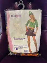 SCARECROW Adult Costume Women’s Medium Wizard Of Oz Secret Wishes