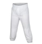 Wilson Heavyweight Pull-Up Custom Baseball Pant w/ Tunnel Belt - White YOUTH XS