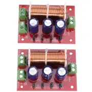 10X(2Pcs 400W Speaker Crossover 2 Way Audio Adjustment Tweeter Bass8946