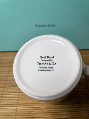 日本tiffany馬克杯 Gold Band 一對