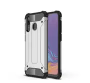 MCC Shockproof Samsung Galaxy A30 2019 Heavy Duty Tough Case Cover A305 [Silver]