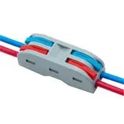 10x Conductor Block Clamp Terminal Lever Nut Electrical Wire Cable Connector