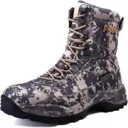 Men's Camo Hunting-Boot Waterproof Hiking Boots Anti-slip Lightweight...