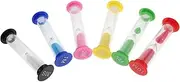 UPKOCH 12pcs Set Colorful Sand Timer Set Educational Clocks for Classroom Games Brushing Teeth and Developing Management Skills
