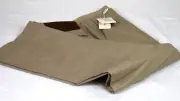 NWT Dolce & Gabbana Flat Front Safari Style Khaki Pants SLACKS EU52 35 x 32.5