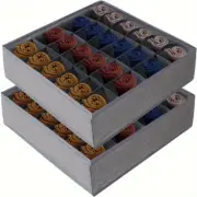 1pc 24-grid Underwear Drawer Storage Box Foldable Clothes Storage Drawer For Un