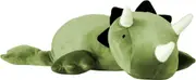 Weighted Dinosaur Stuffed Animal - 1.3 LB, Anxiety Relief, Weighted Beads & Cotton - Green