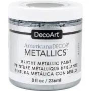 DecoArt Americana Decor Metallics 8oz-Silver ADMTL-13