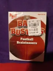BALL BUSTERS FOOTBALL BRAINTEASERS AGES 8+ NEW SEALED Fast Free Shipping