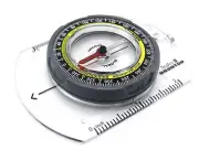 Brunton TruArc 3 Baseplate Compass Global Needle Map Lines Made In USA NIB
