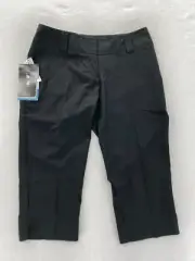 Adidas Golf WCC Capri Pants Women's 8 Black Climacool Ripstop Casual Outdoors