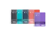 5 Pack Colourhide Chunky Notebook 400 Page Assorted