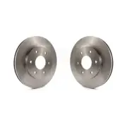 Disc Brake Rotors Front Pair For Nissan TITAN Pathfinder Armada INFINITI QX56