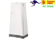 IKEA VUK Wardrobe 74x51x149cm White Hanger Clothes Tidy Portable Light Student