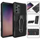 For Samsung Galaxy A54 A35 A23 A14 Shockproof Armor Bracket Belt Clip Case Cover