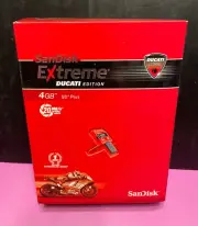 SanDisk Extreme Ducati Edition 4GB SD Plus Card (SDSDPX3-004G-AD1) - Brand New