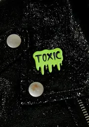 [Ectogasm] Glow In The Dark Toxic Slime Pin