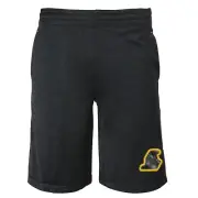 Outerstuff Los Angeles Lakers NBA Youth (8-20) Squadron Shooter Shorts, Black